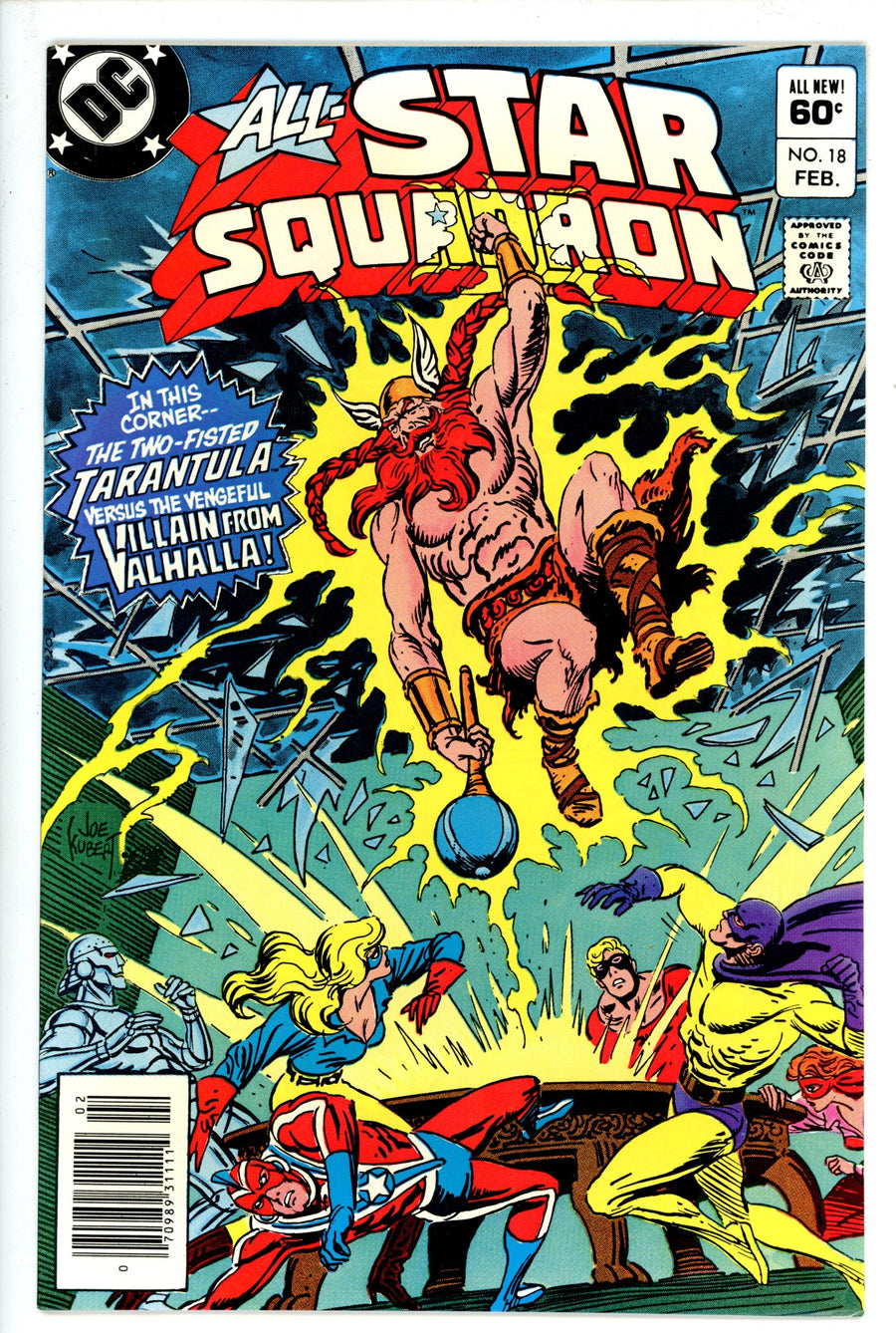 All-Star Squadron 18 Newsstand