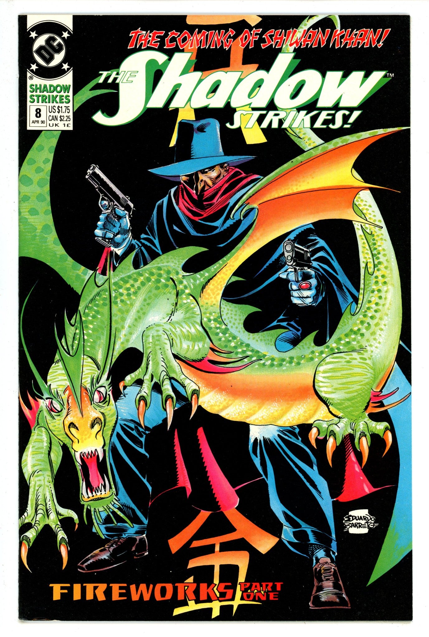The Shadow Strikes Vol 1 8 (1990)