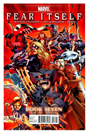 Fear Itself 7 Immonen Variant NM-
