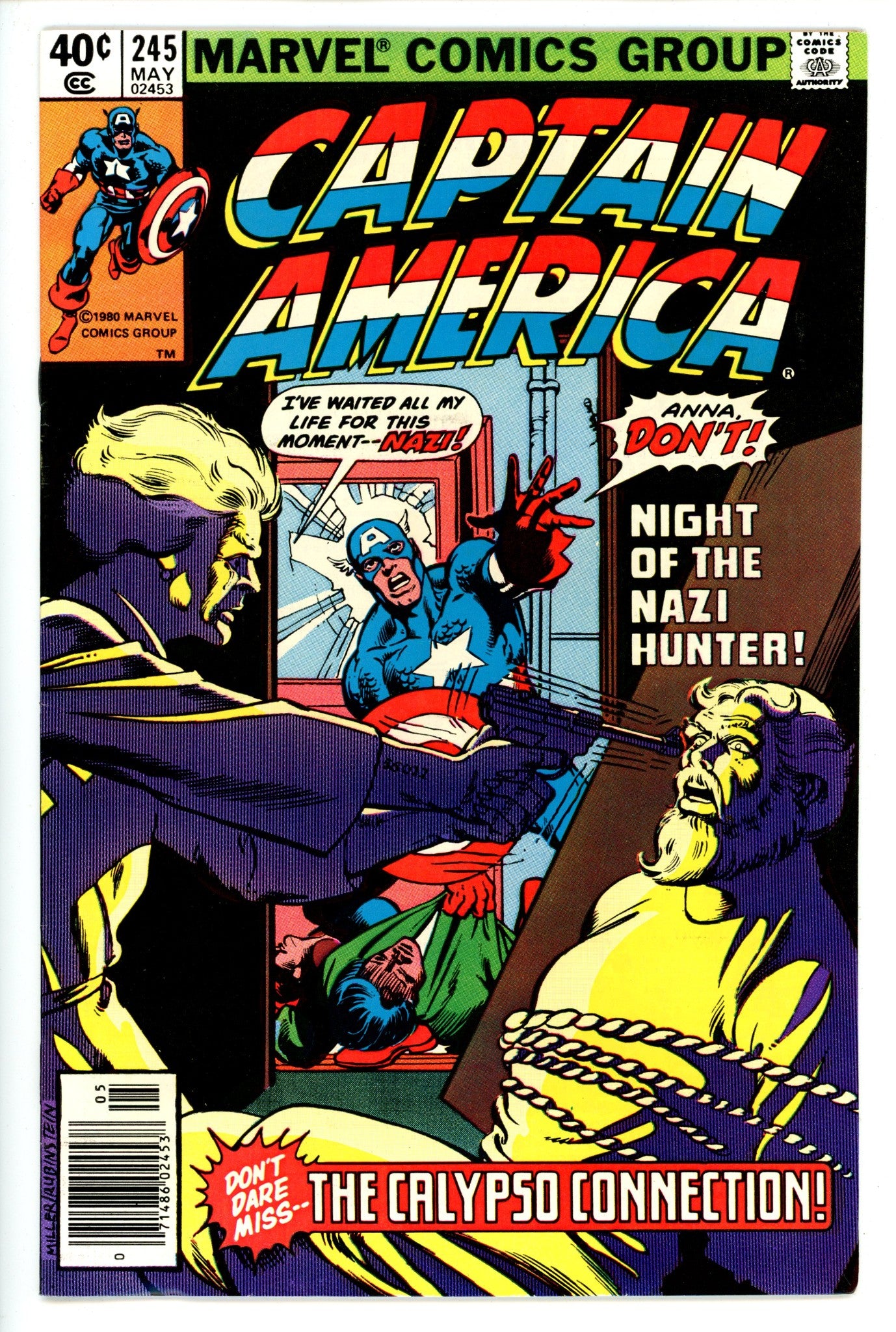 Captain America Vol 1 245 Newsstand