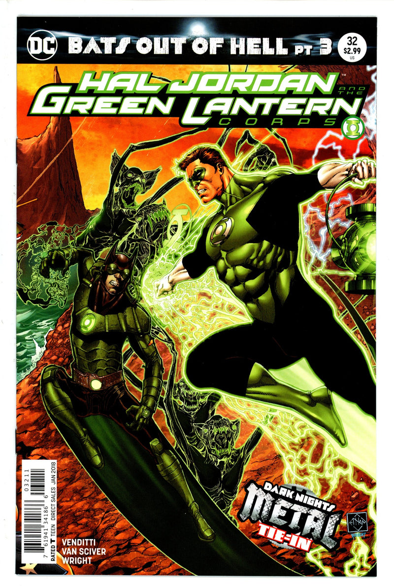 Hal Jordan and the Green Lantern Corps 32 NM