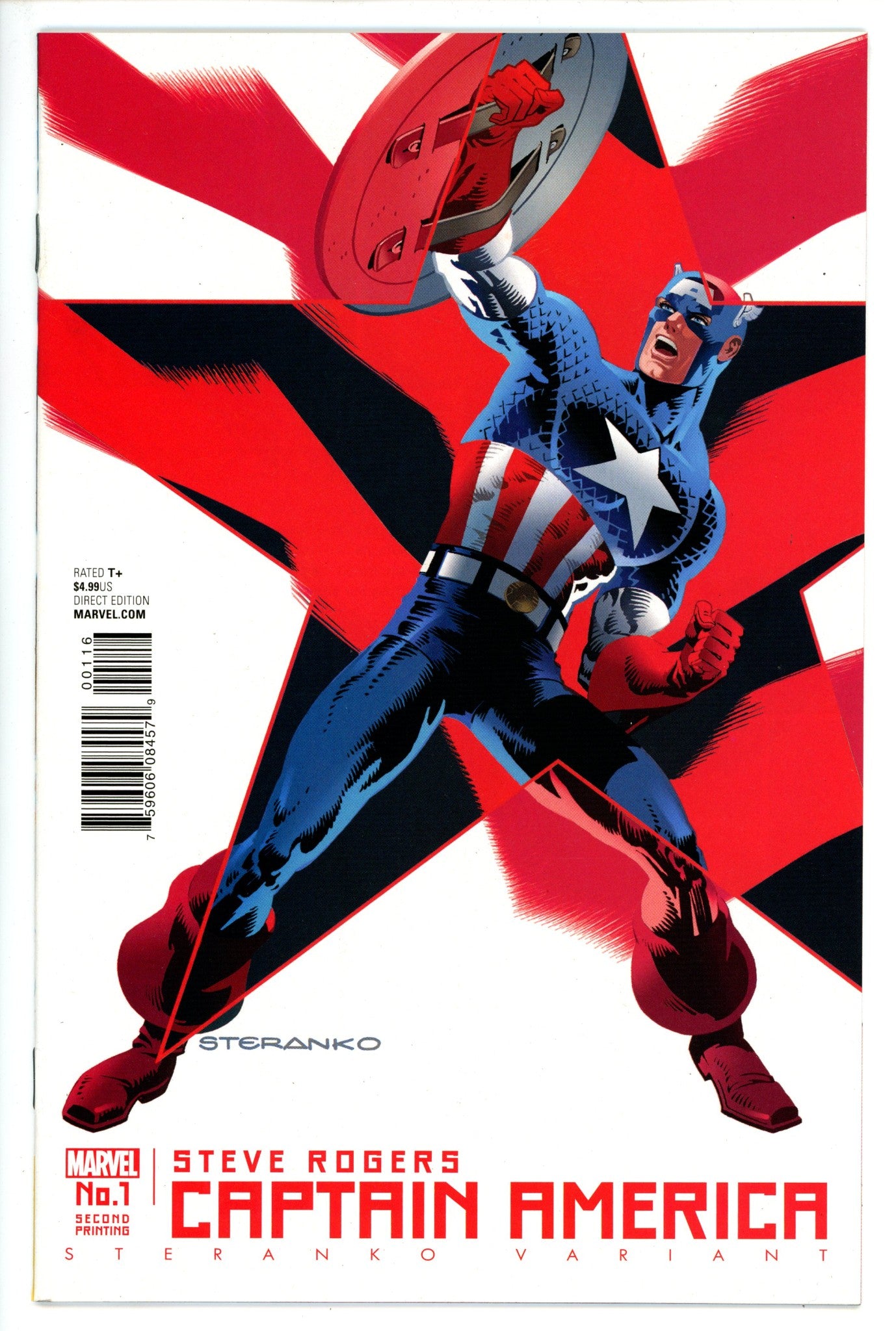 Captain America: Steve Rogers 1 2nd Print