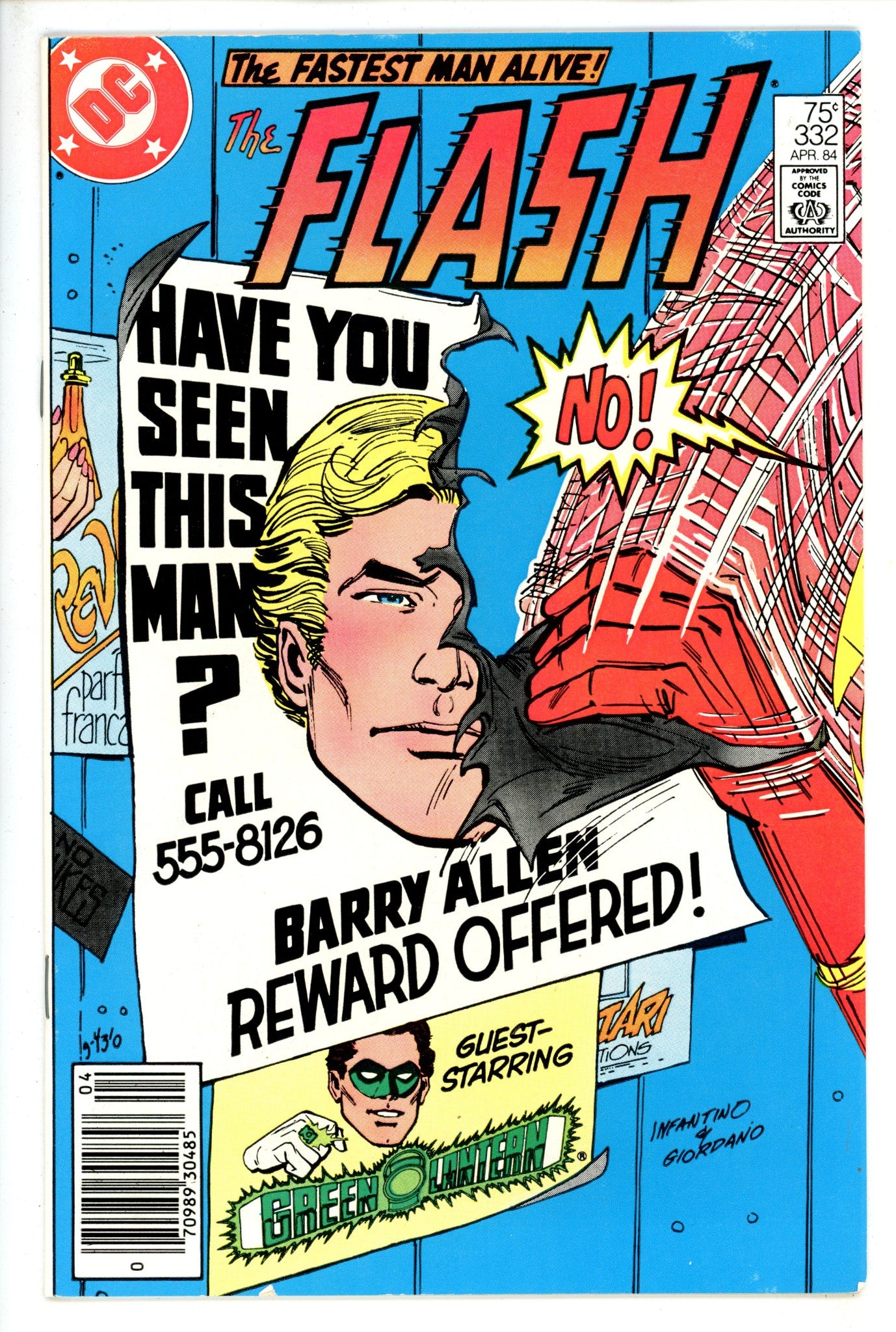 The Flash Vol 1 332 Newsstand