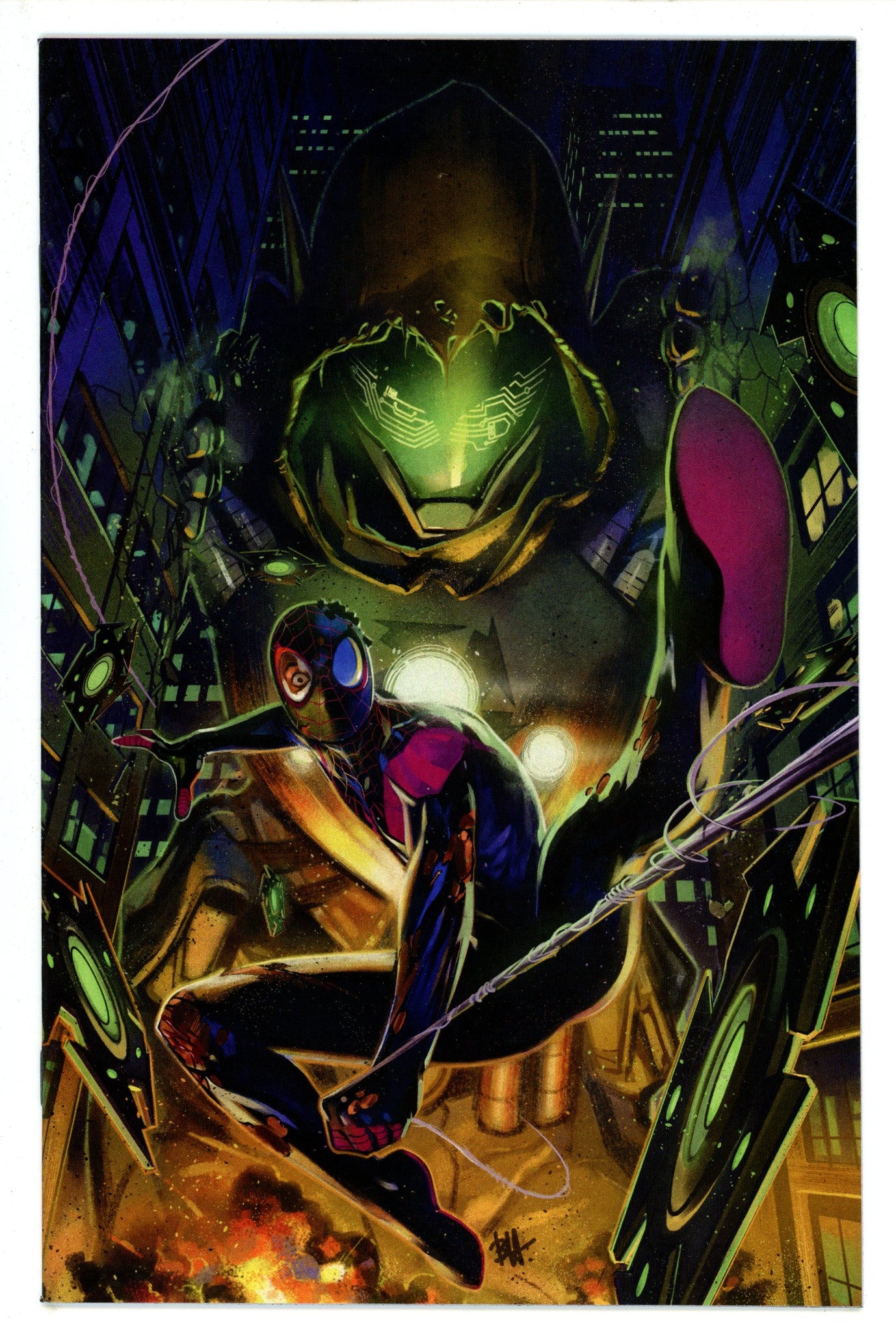 Spider-Man Miles Morales Vol 2 2 Harvey Virgin Exclusive Variant (2023)