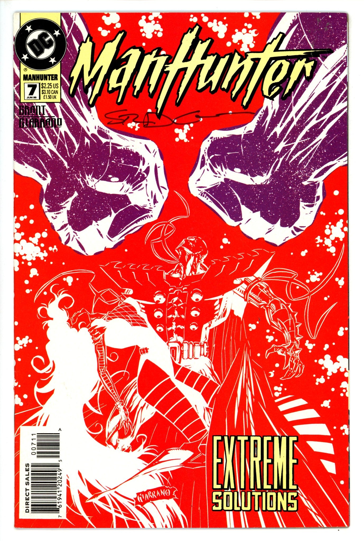 Manhunter 7 Signed Grant