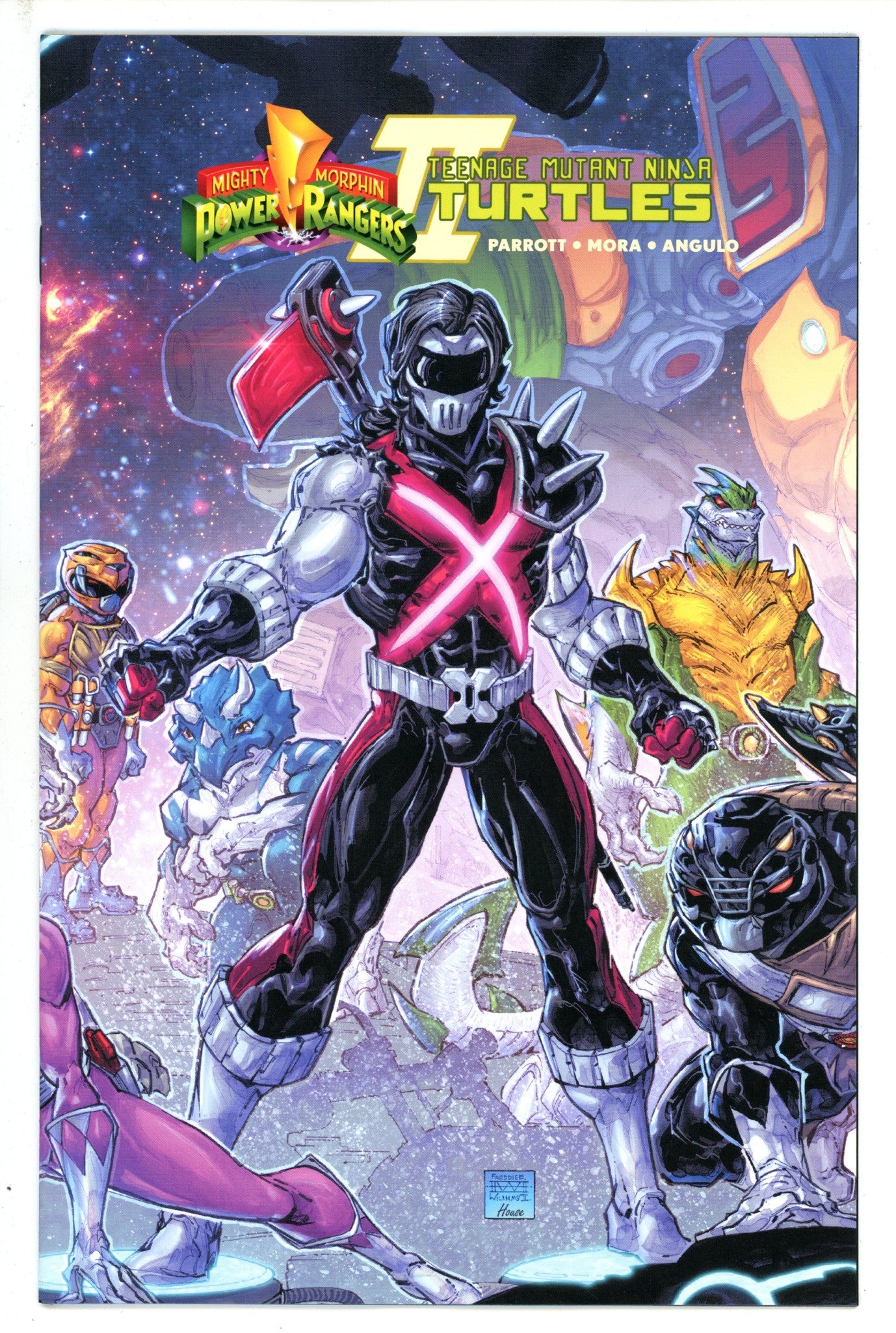 Mighty Morphin Power Rangers / Teenage Mutant Ninja Turtles II 4 Ii Exclusive Variant (2023)