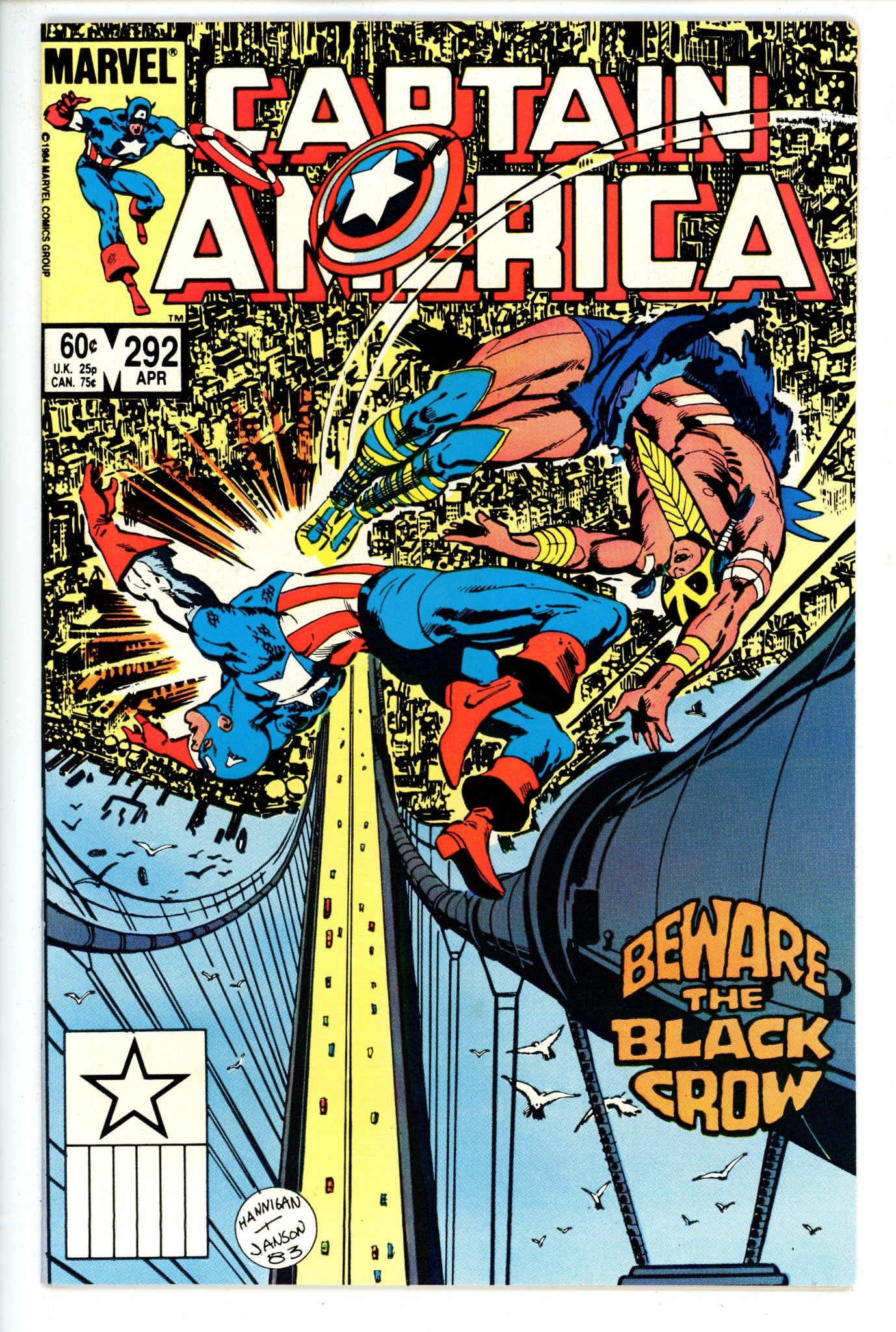 Captain America Vol 1 292