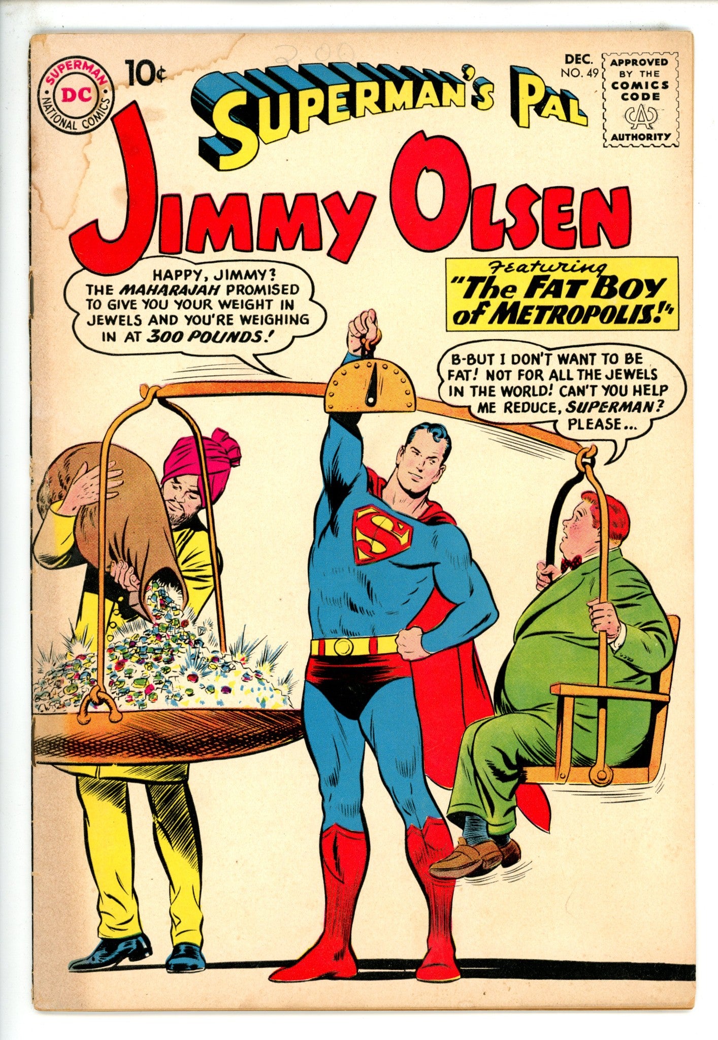 Superman's Pal, Jimmy Olsen 49 VG- (1960)