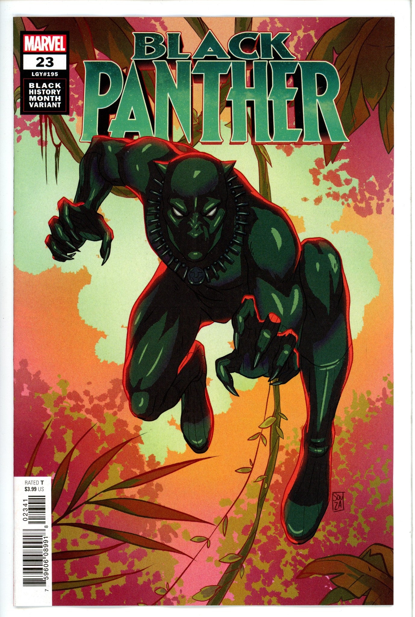 Black Panther Vol 7 23 Souza Variant-Marvel-CaptCan Comics Inc
