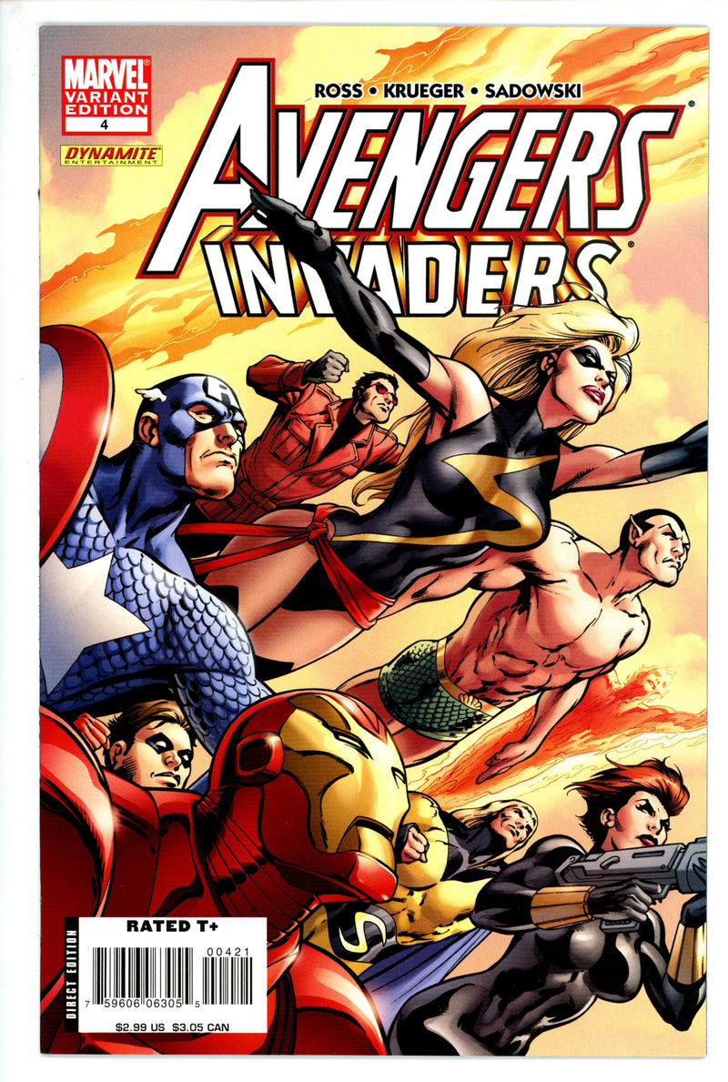 Avengers/Invaders  4 Davis Variant