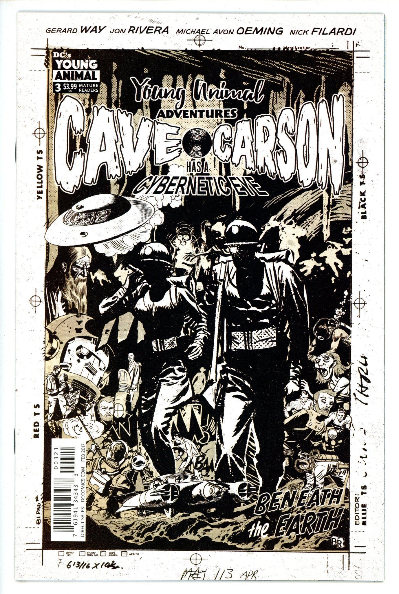 Cave Carson Has a Cybernetic Eye 3 Rentler Variant