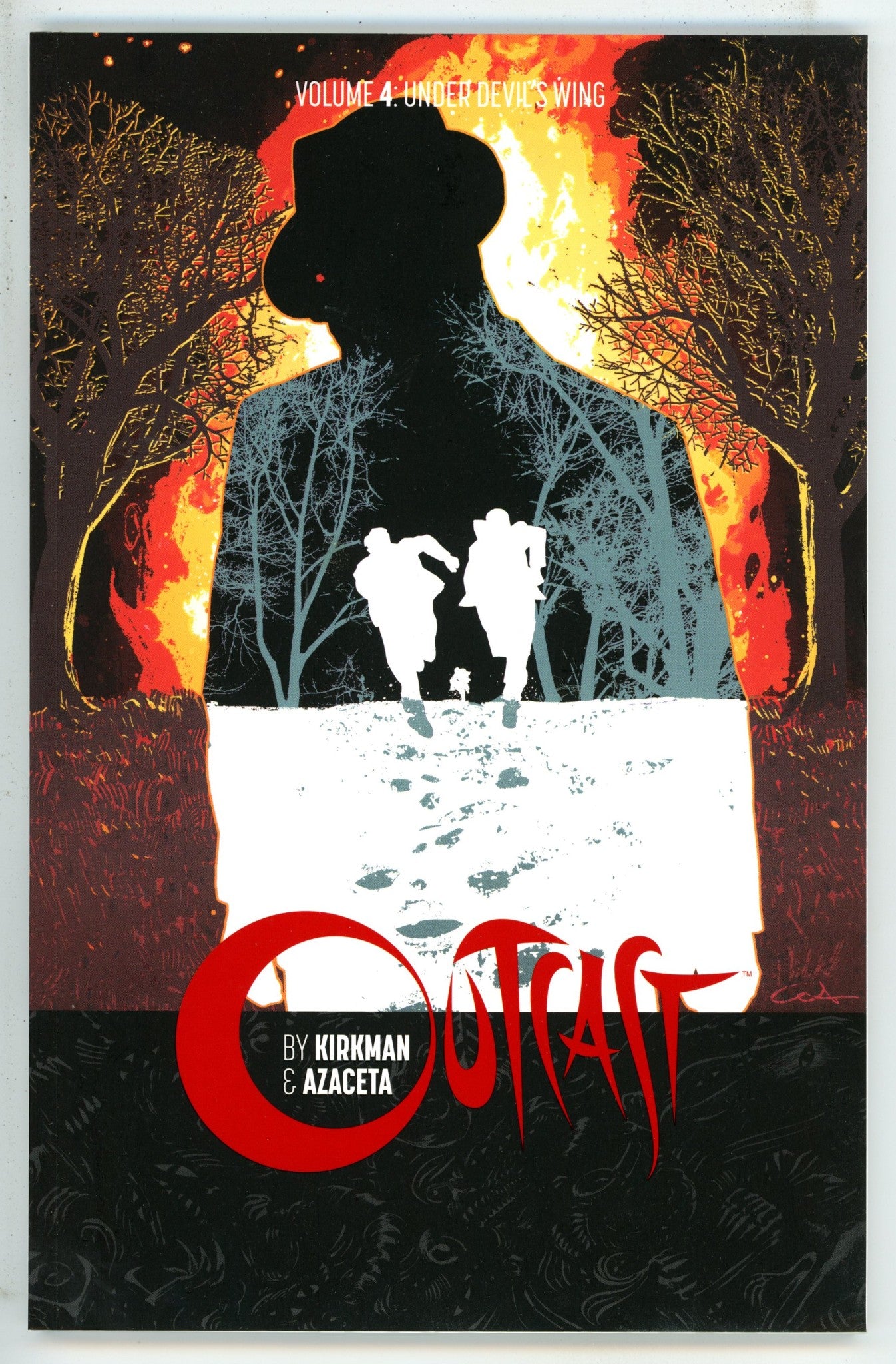 Outcast Vol 4 Under Devil's Wing TPB