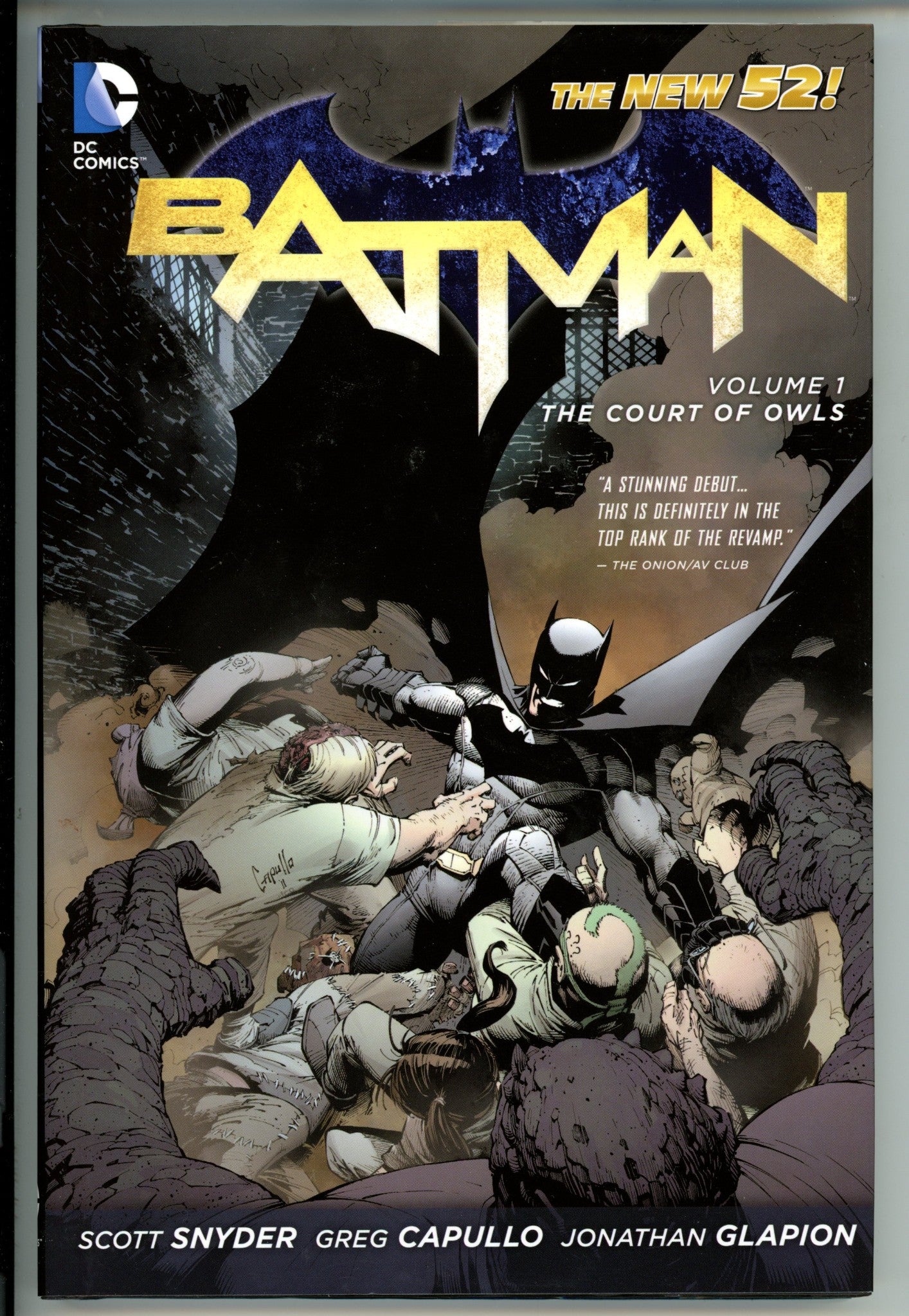 Batman Vol 1 The Court of Owls HC