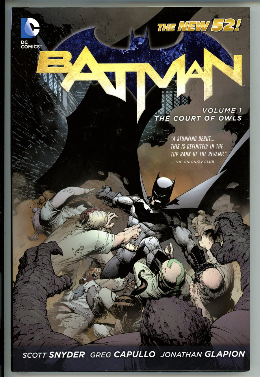 Batman Vol 1 The Court of Owls HC
