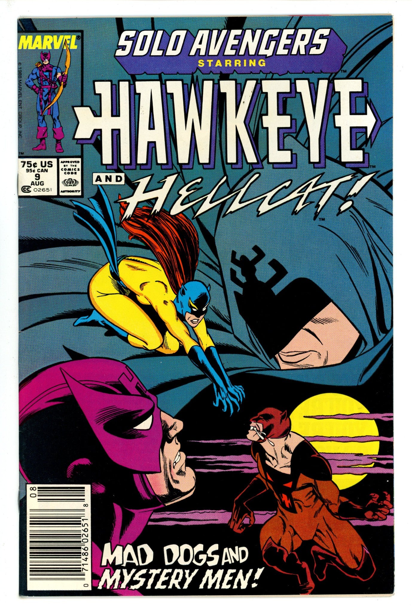 Solo Avengers 9 Newsstand (1988)