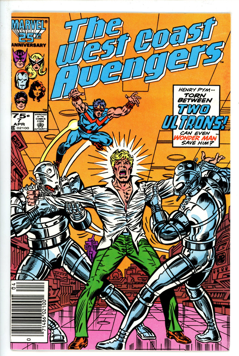 West Coast Avengers Vol 2 7 Newsstand