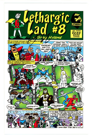 Lethargic Lad 8 Signed Hyland