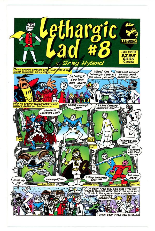 Lethargic Lad 8 Signed Hyland