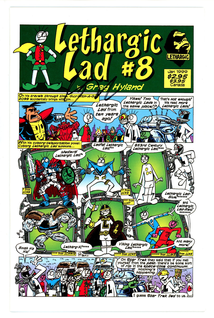 Lethargic Lad 8 Signed Hyland