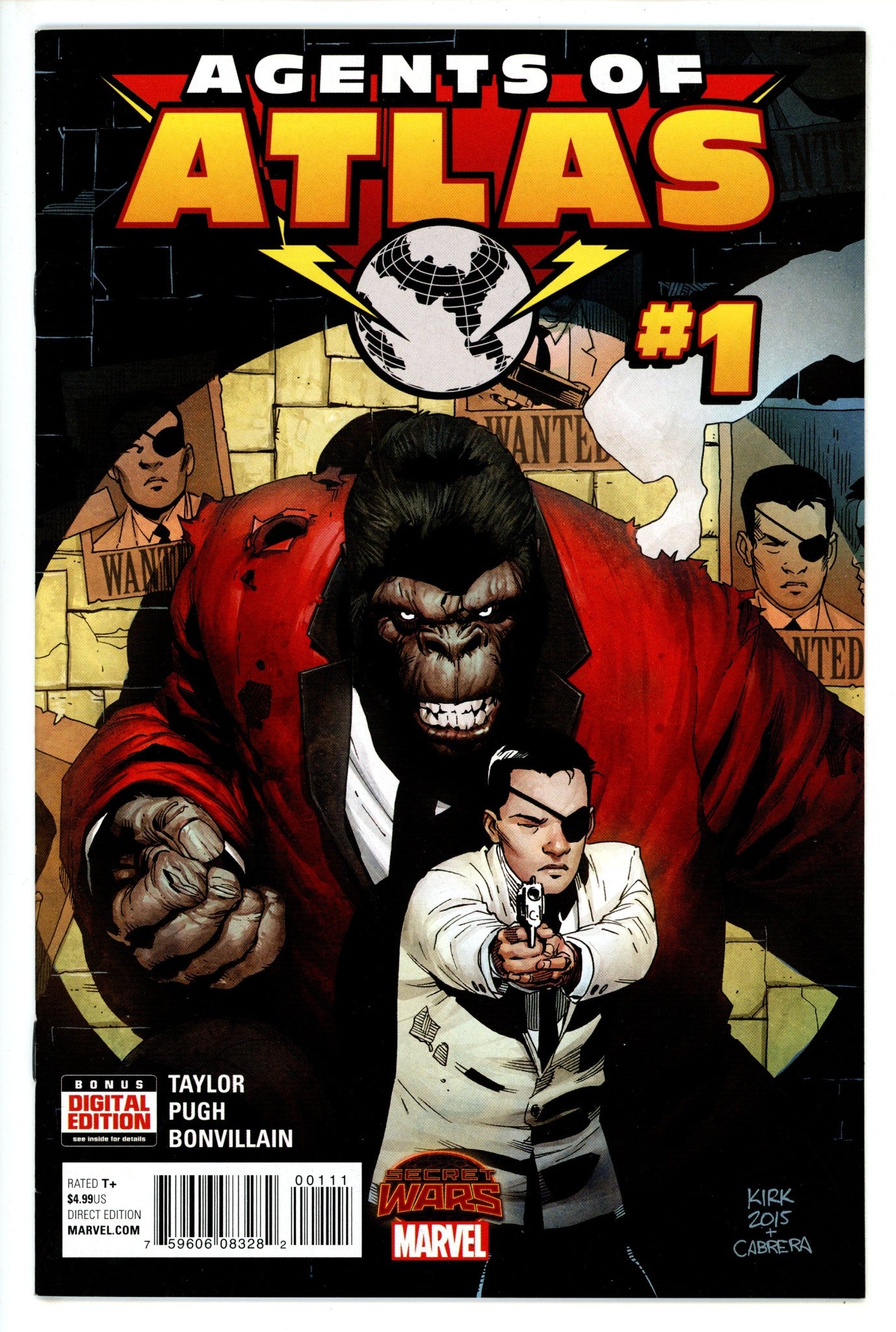 Secret Wars Agents of Atlas 1