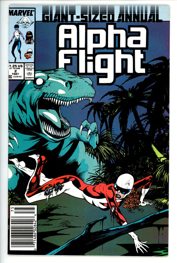 Alpha Flight Annual Vol 1 2 Newsstand