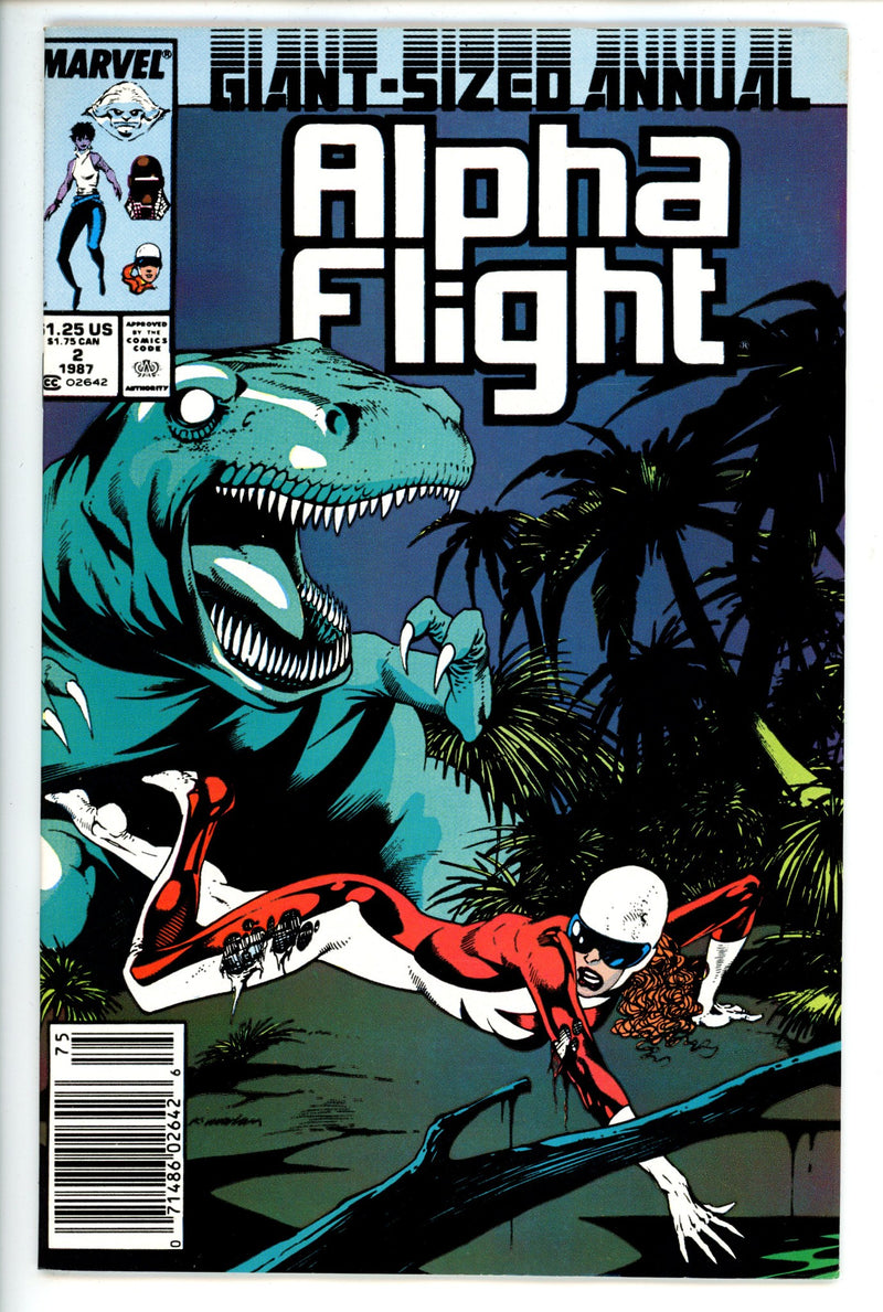 Alpha Flight Annual Vol 1 2 Newsstand