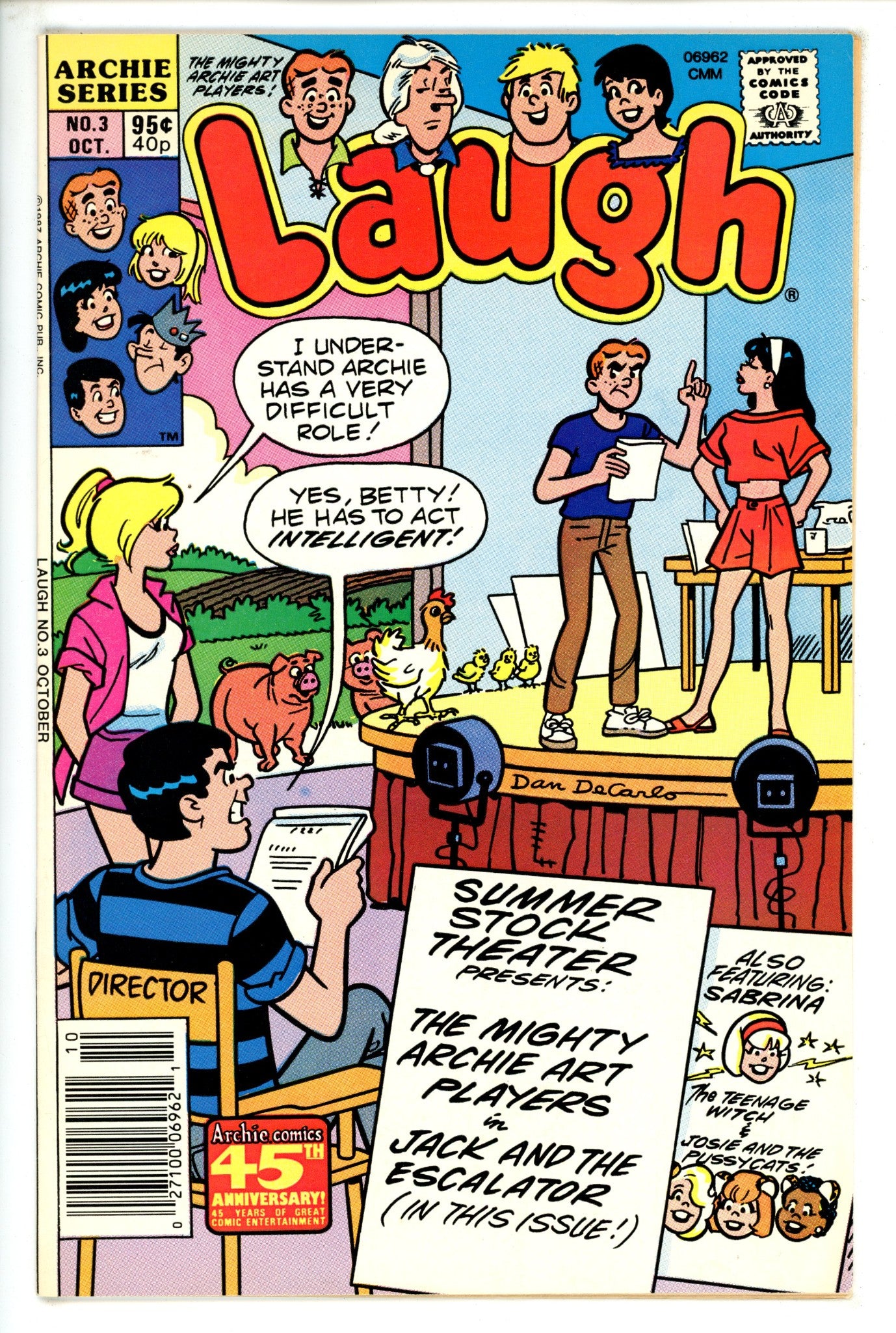 Laugh 3 Canadian Price Variant FN/VF (1987)