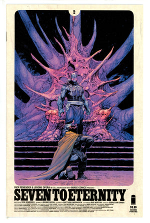 Seven to Eternity 2 2Nd Print VF+ (2016)