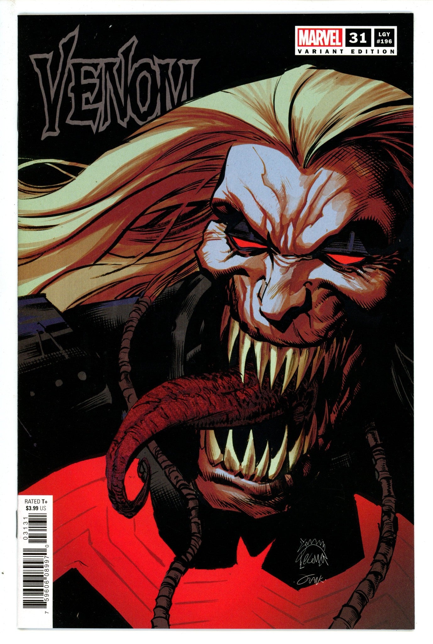 Venom Vol 4 31 (196) Stegman Variant (2020)