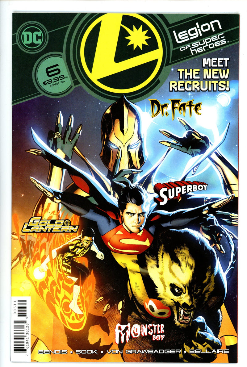 Legion of Super-Heroes Vol 8 6 NM