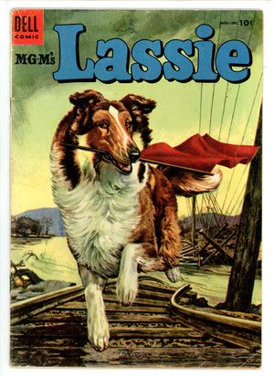 M-G-M's Lassie 19 VG+ (1954)