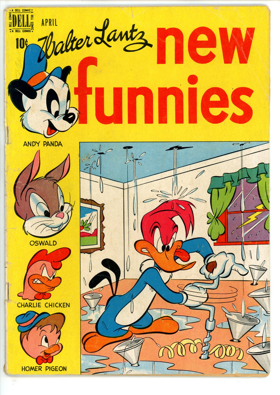 Walter Lantz New Funnies 134 GD+
