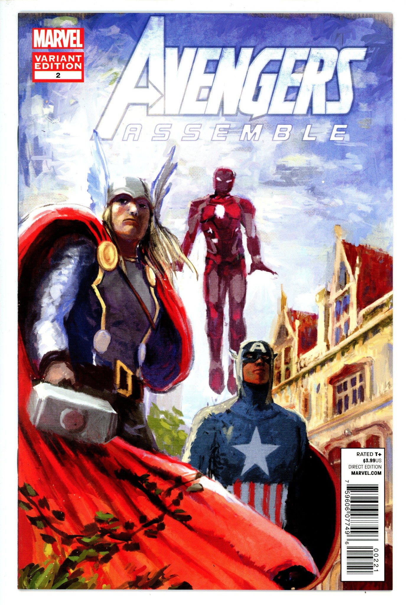 Avengers Assemble Vol 2 2 Hans Variant