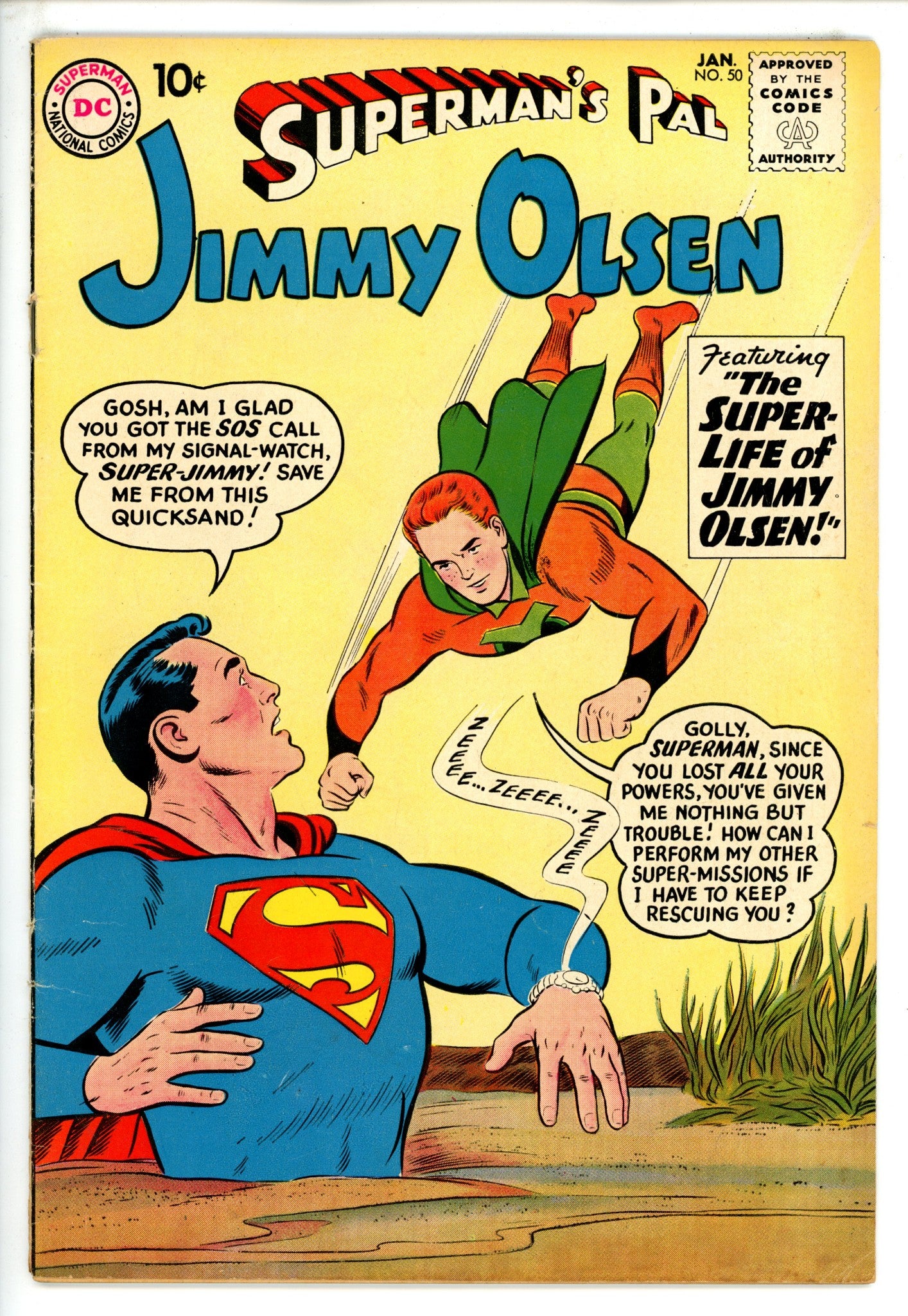 Superman's Pal, Jimmy Olsen 50 VG- (1960)