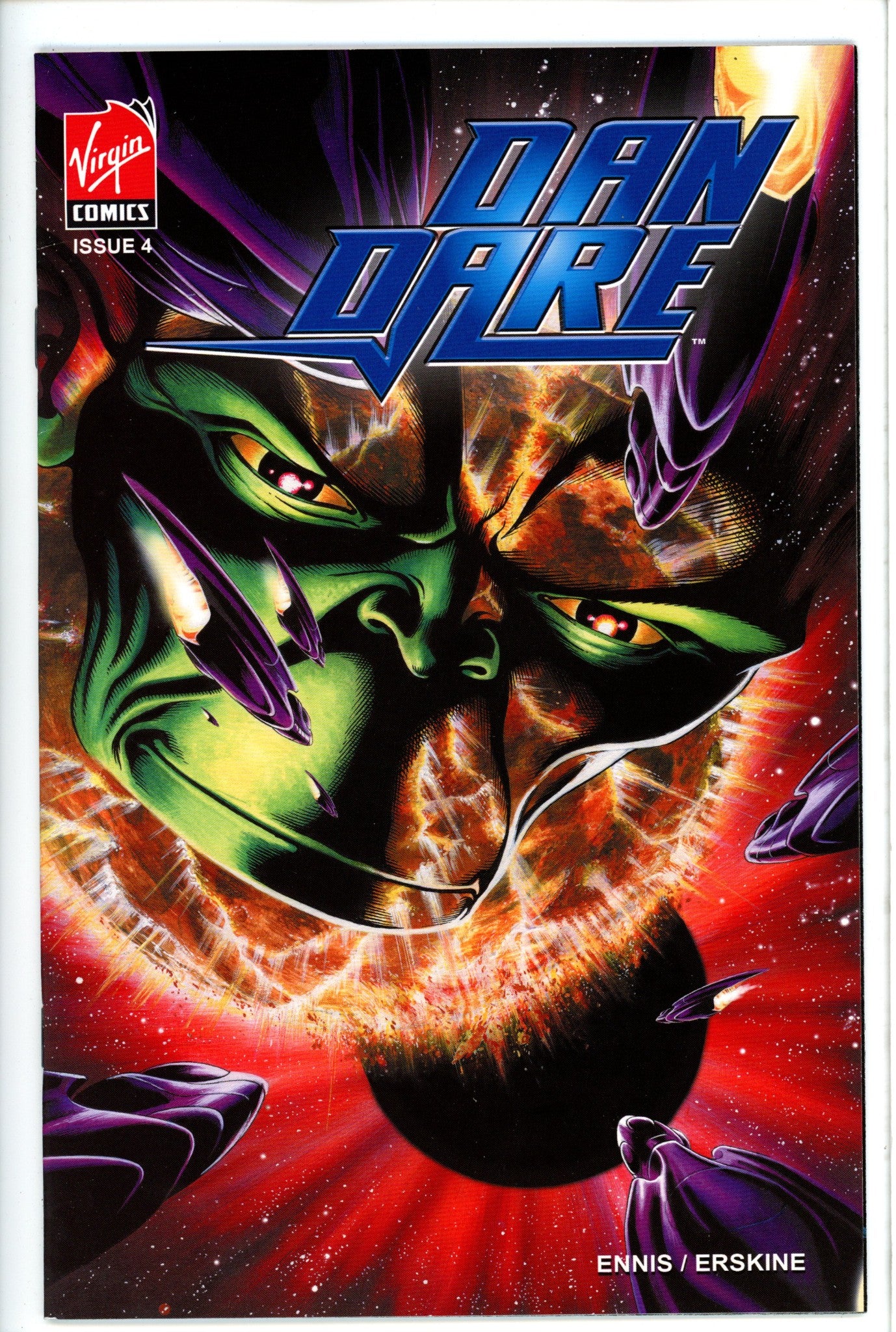 Dan Dare 4-Virgin-CaptCan Comics Inc