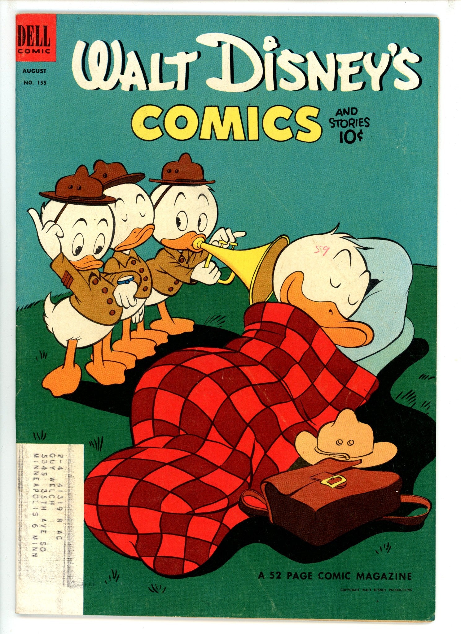 Walt Disney's Comics and Stories Vol 13 11 (155) FN (1953)