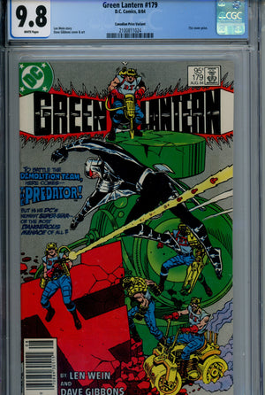 Green Lantern Vol 2 179 CGC 9.8 (1984)