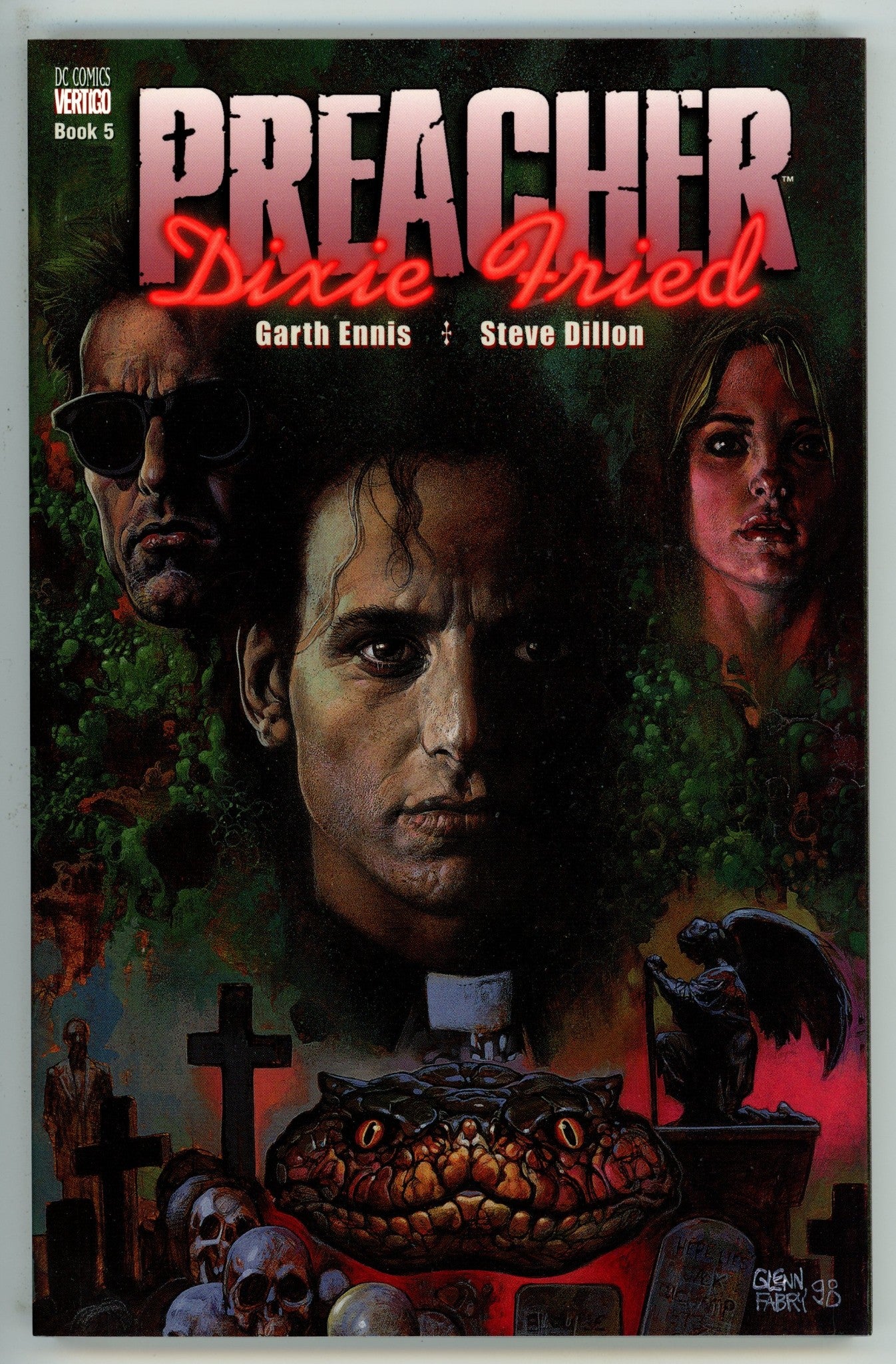 Preacher Vol 5 Dixie Fried TPB 2nd Print