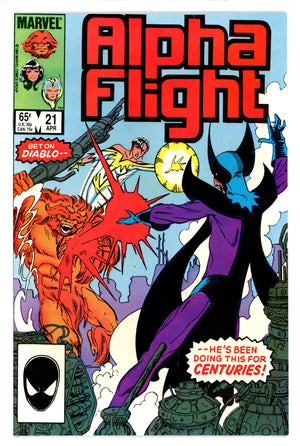Alpha Flight Vol 1 21 (1984)