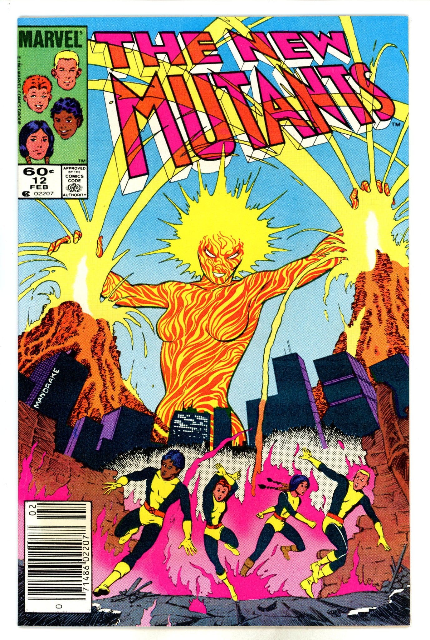 The New Mutants Vol 1 12 Newsstand