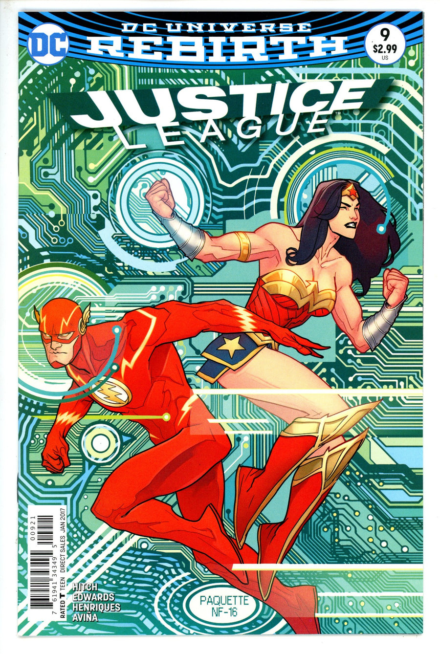 Justice League Vol 2 9 Paquette Variant