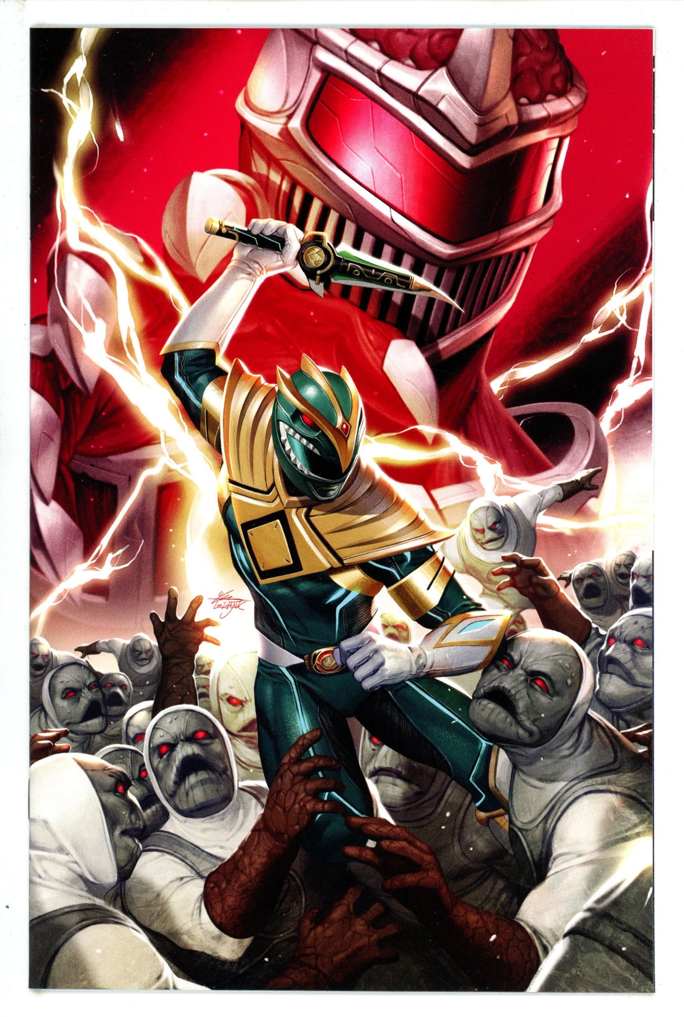Mighty Morphin 2 Lee Virgin Variant NM+ (2020)