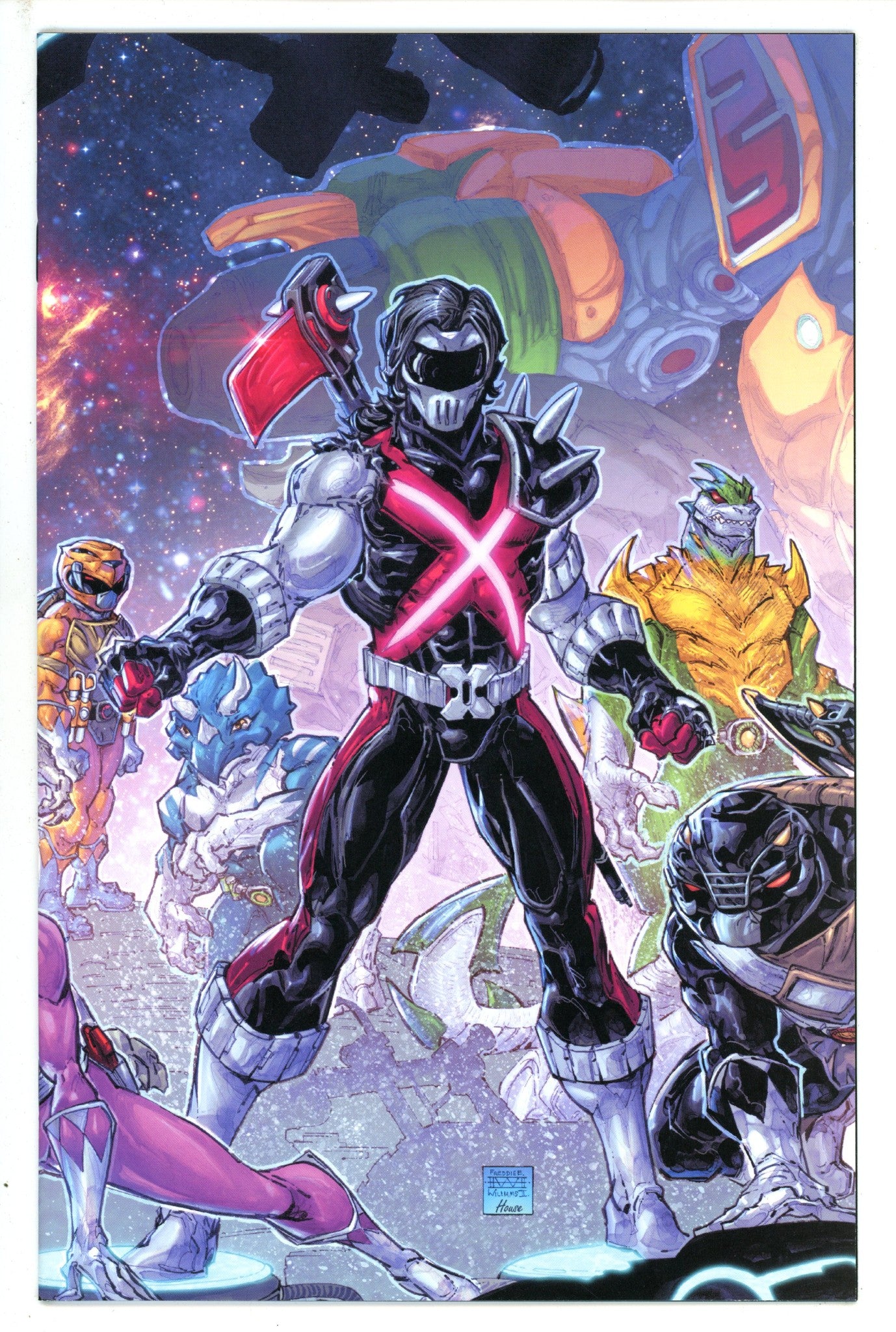 Mighty Morphin Power Rangers / Teenage Mutant Ninja Turtles II 4 Ii Virgin Exclusive Variant (2023)