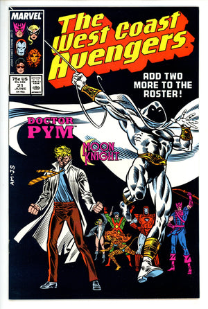 West Coast Avengers Vol 2 21 NM-