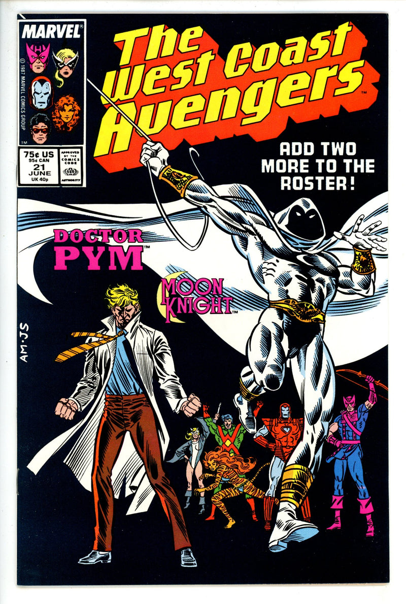 West Coast Avengers Vol 2 21 NM-