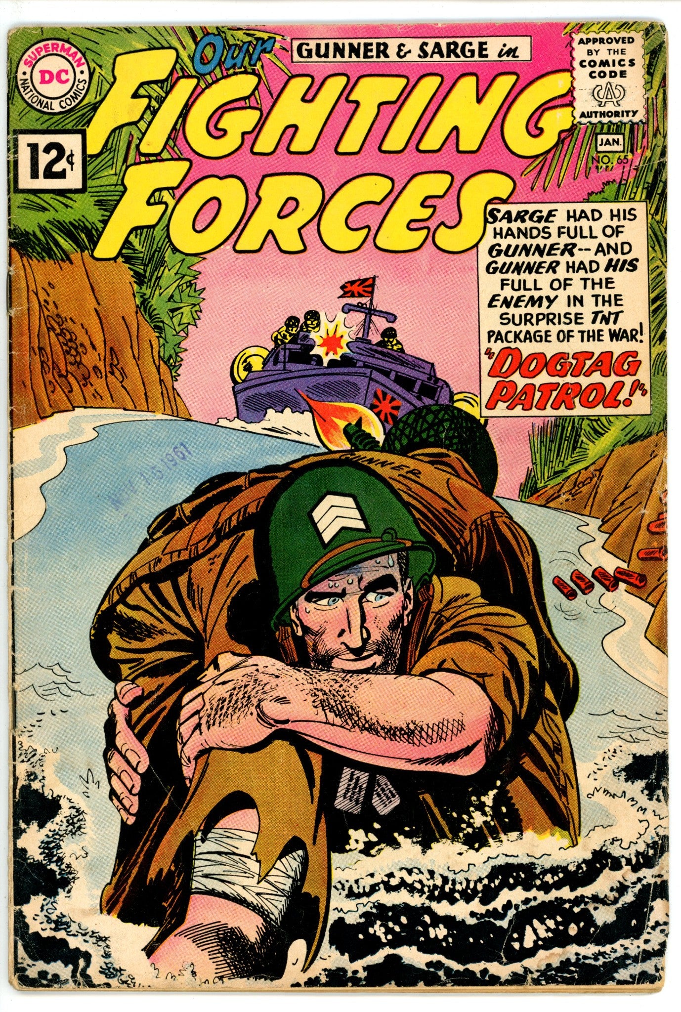 Our Fighting Forces 65 GD/VG (1961)