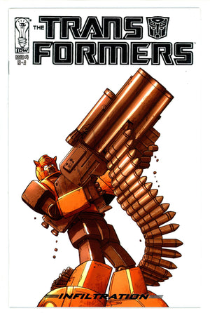 The Transformers: Infiltration 4 Cover RIA VF-