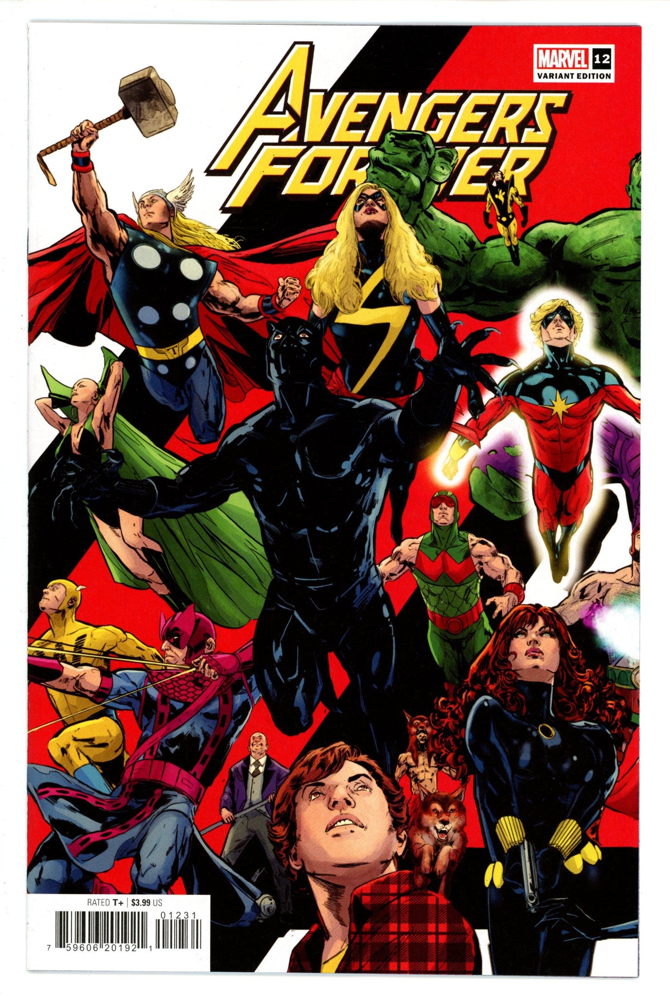 Avengers Forever 12 Connecting Variant (2022)