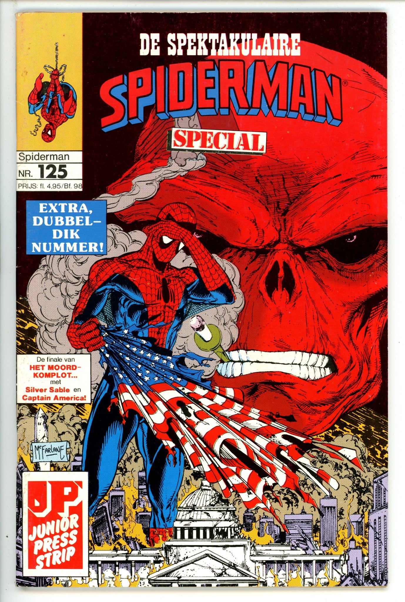 The Amazing Spider-Man Vol 1 325 De Spektakulaire Spider-Man Netherlands FN- (1989)