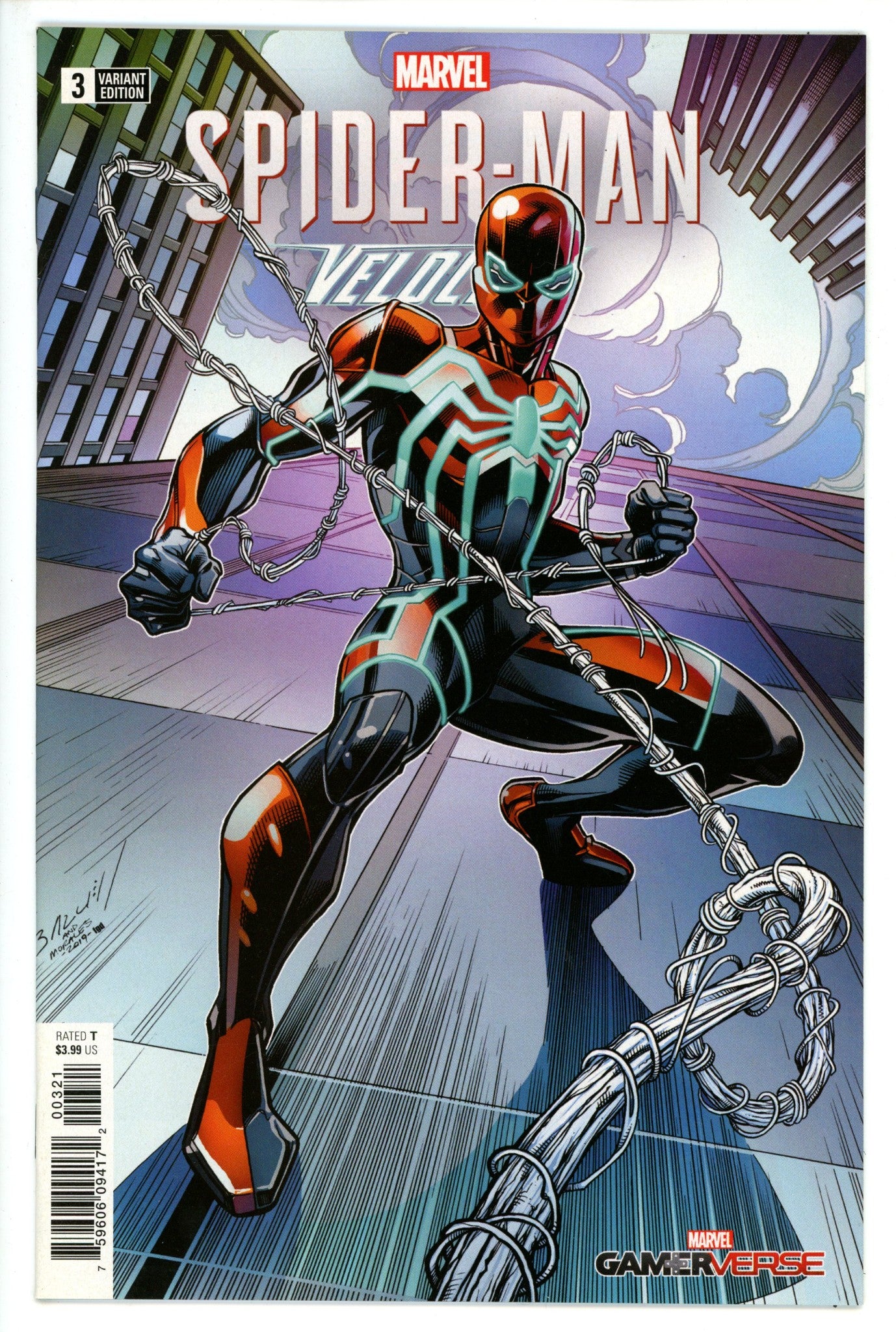 Gamerverse Spider-Man: Velocity 3 Bagley Variant